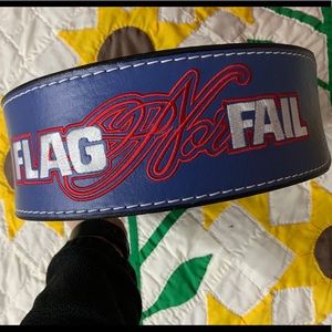 Cardillo Flag not Fail weight lifting belt